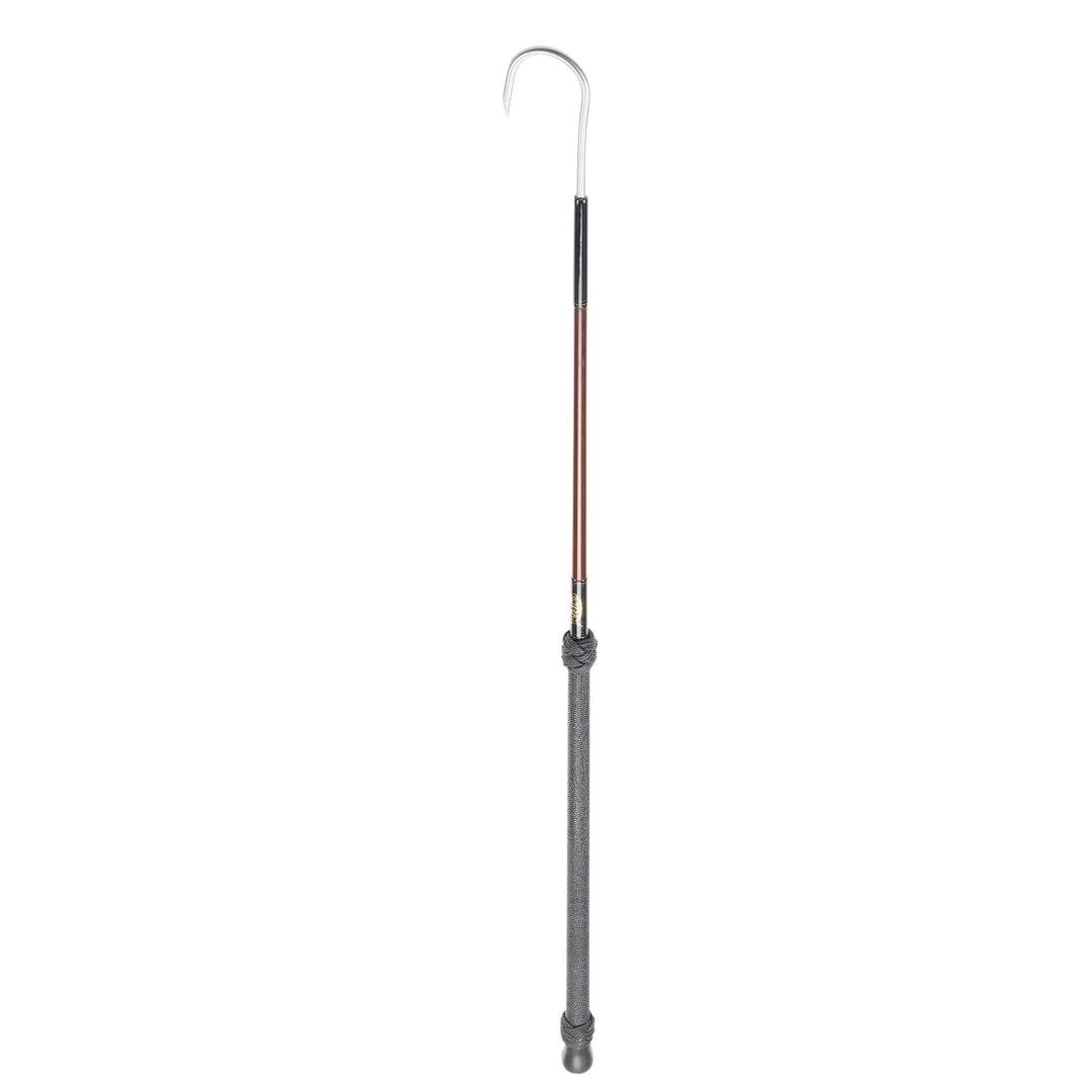 4-Foot AFTCO Taper-Tip Fiberglass Gaff With 3-Inch Hook GFF34BRWN