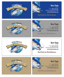Mud Hole Gear Custom Business Cards: Chasing Tuna