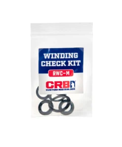 CRB Black Rubber Winding Checks - 8-Piece Kit