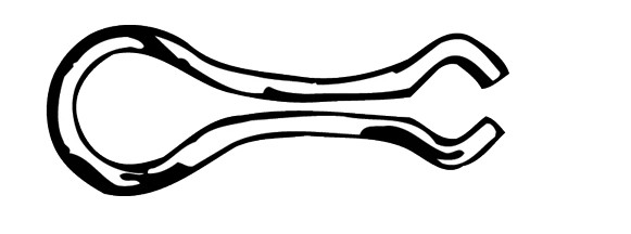 Do-It Gear Brass Sinker Eyes, #2