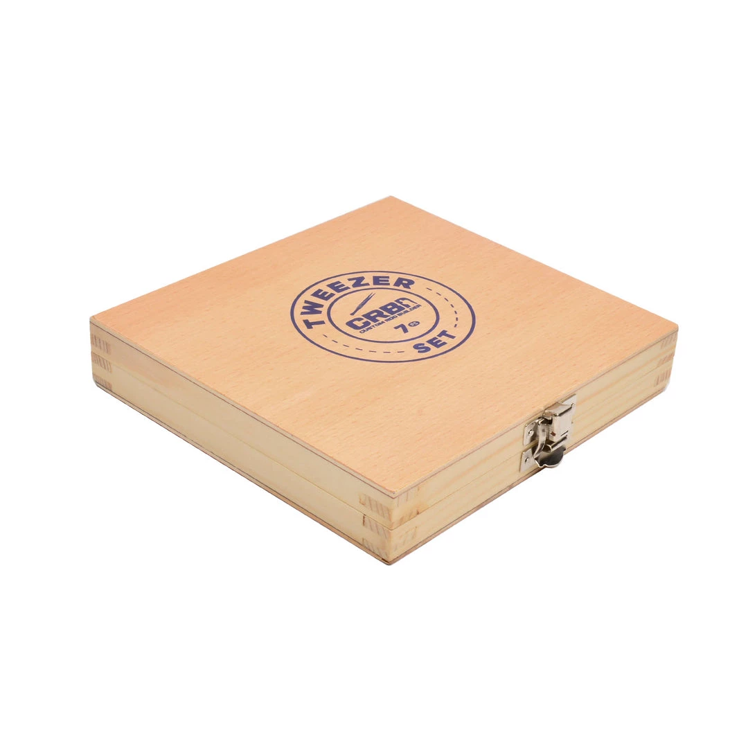 CRB 7-Piece Tweezer Set Finishing Tools