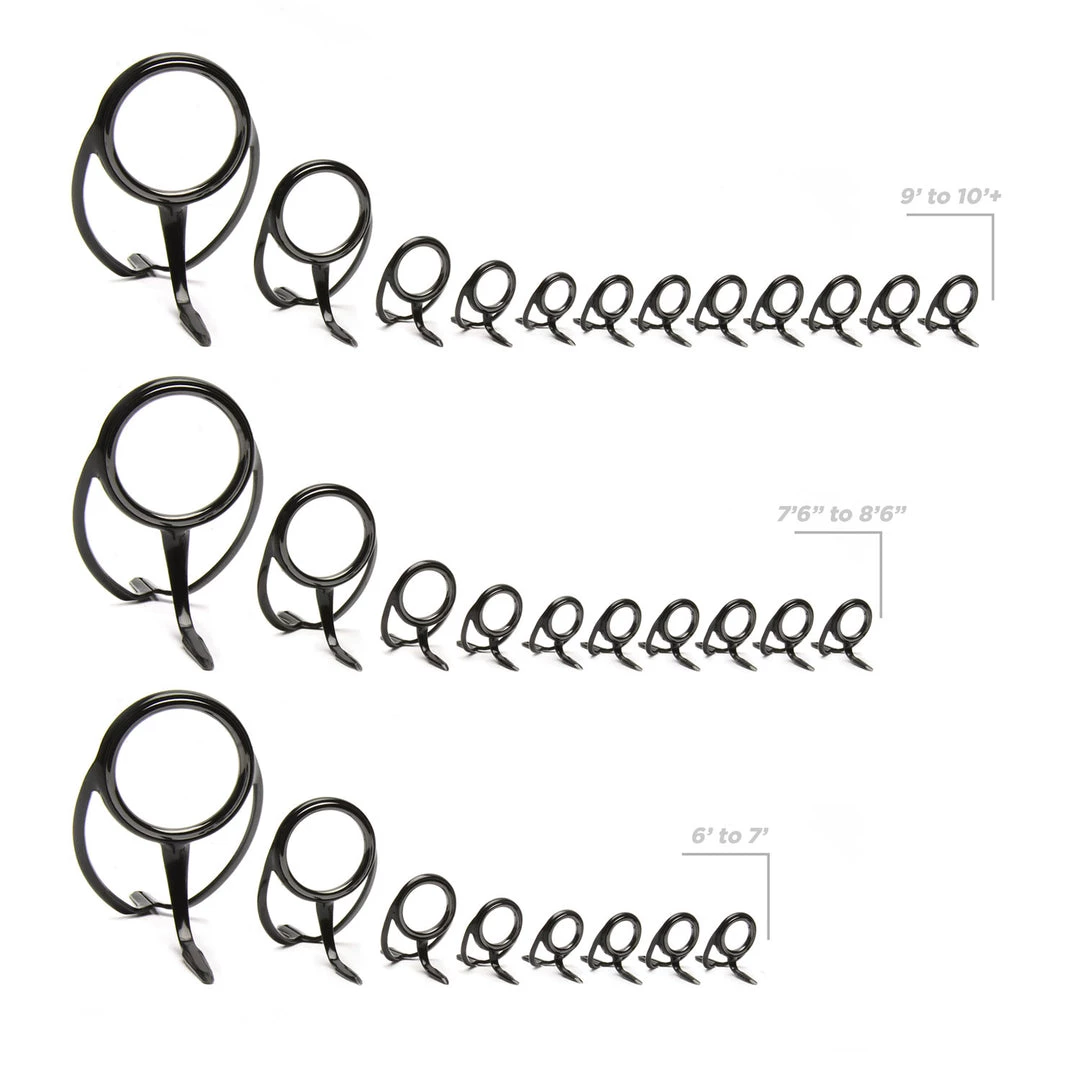 Components CRB Heavy Duty Spinning Rod Guide Kits