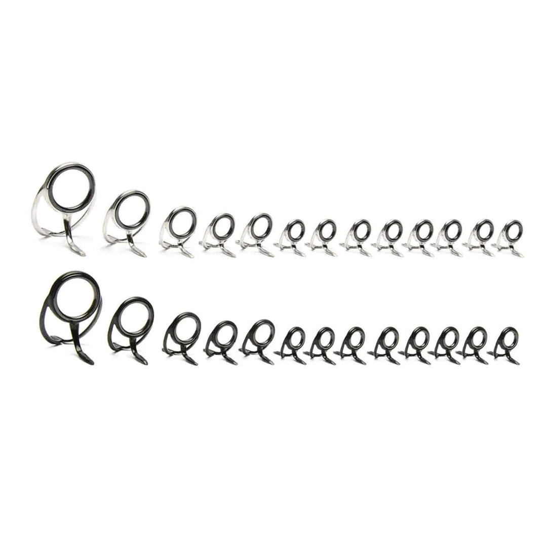 CRB Medium Duty Casting Rod Guide Kits Components