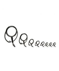 CRB Medium Duty Spinning Rod Guide Kits Components