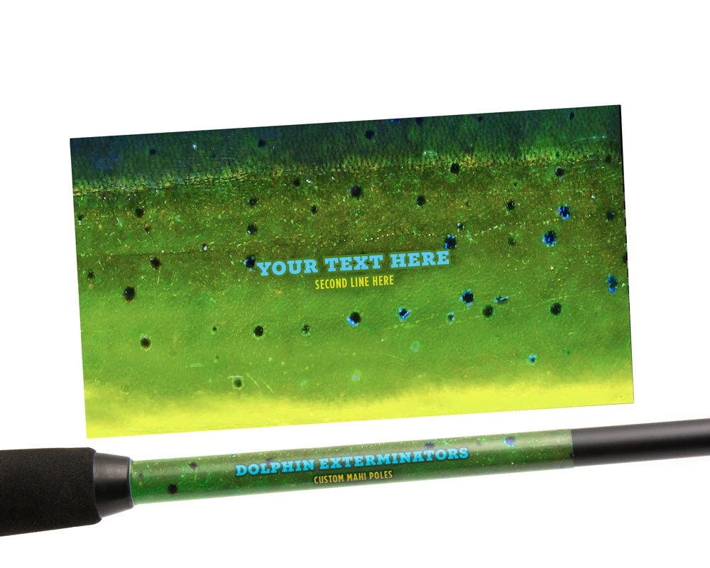 CRB Custom Rod Skinz - Dolphin Supplies