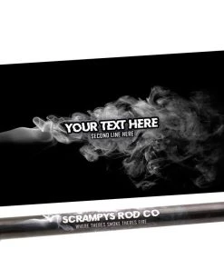 CRB Supplies Custom Rod Skinz - Smoke
