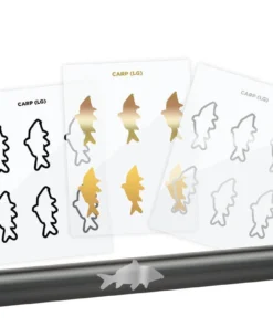 CRB Carp Silhouette Rod Decals - Peel & Stick