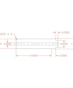 CRB Center Pin Cork Rear Grip, 5