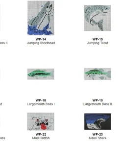 Crouse Custom Thread Art Weaving Pattern Guides