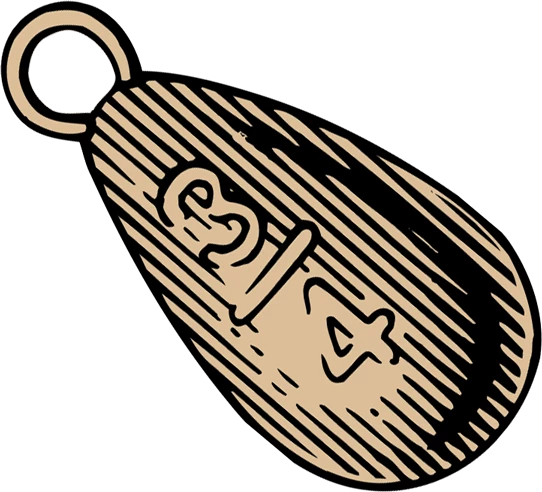 Gear DO-IT BL-2-68B Bell Sinker With Brass Eye Mold