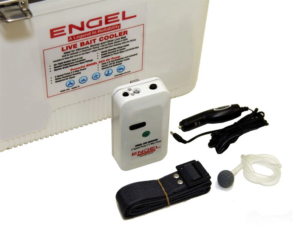 Engel USA Gear Engel 30 Qt. Live Bait Cooler With Air Pump