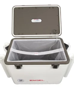 Engel USA Gear Engel 30QT Live Bait Dry Box/Cooler W/ Rod Holders