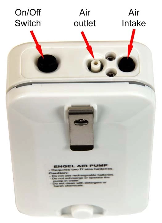 Engel USA Gear Air Pump For Engel Live Bait Coolers ENG-AP