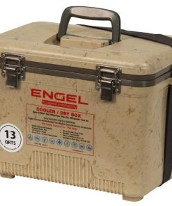 Engel USA Gear Engel 13 Qt. Cooler/Dry Box - Grassland