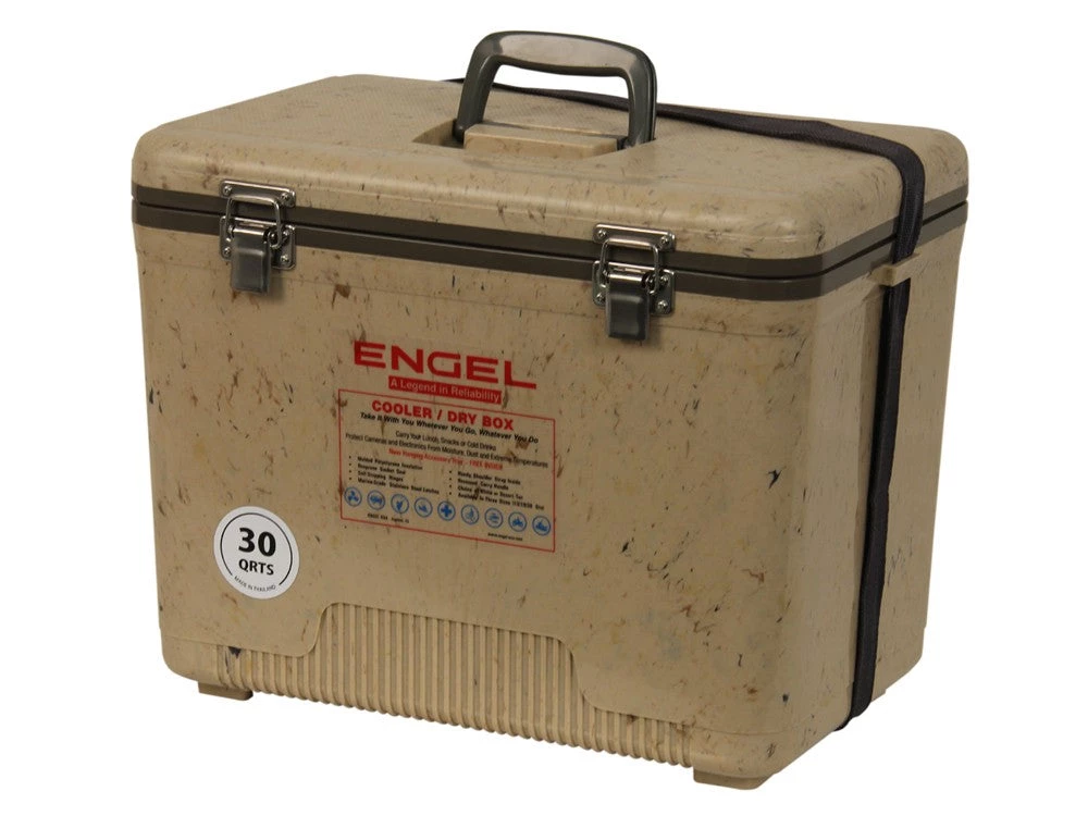 Engel USA Gear Engel 30 Qt. Cooler/Dry Box - Grassland