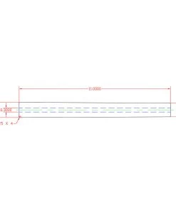 CRB 11" Tapered Cork Foregrip For Center Pin Handle, Super Grade