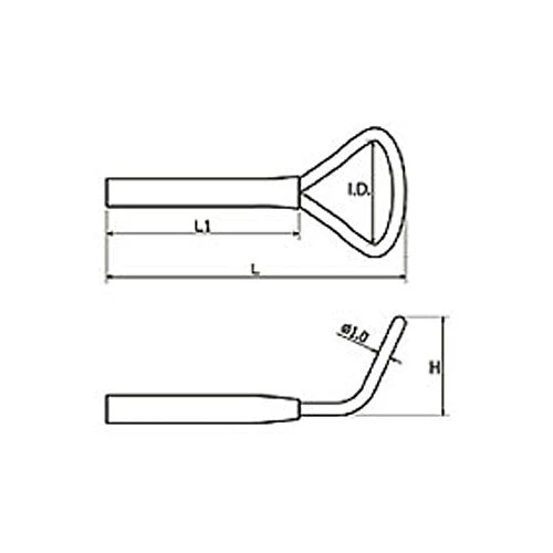 Pacific Bay Components Pac Bay Fly Rod Tip-Tops Model FTXL - Extra Large Loop