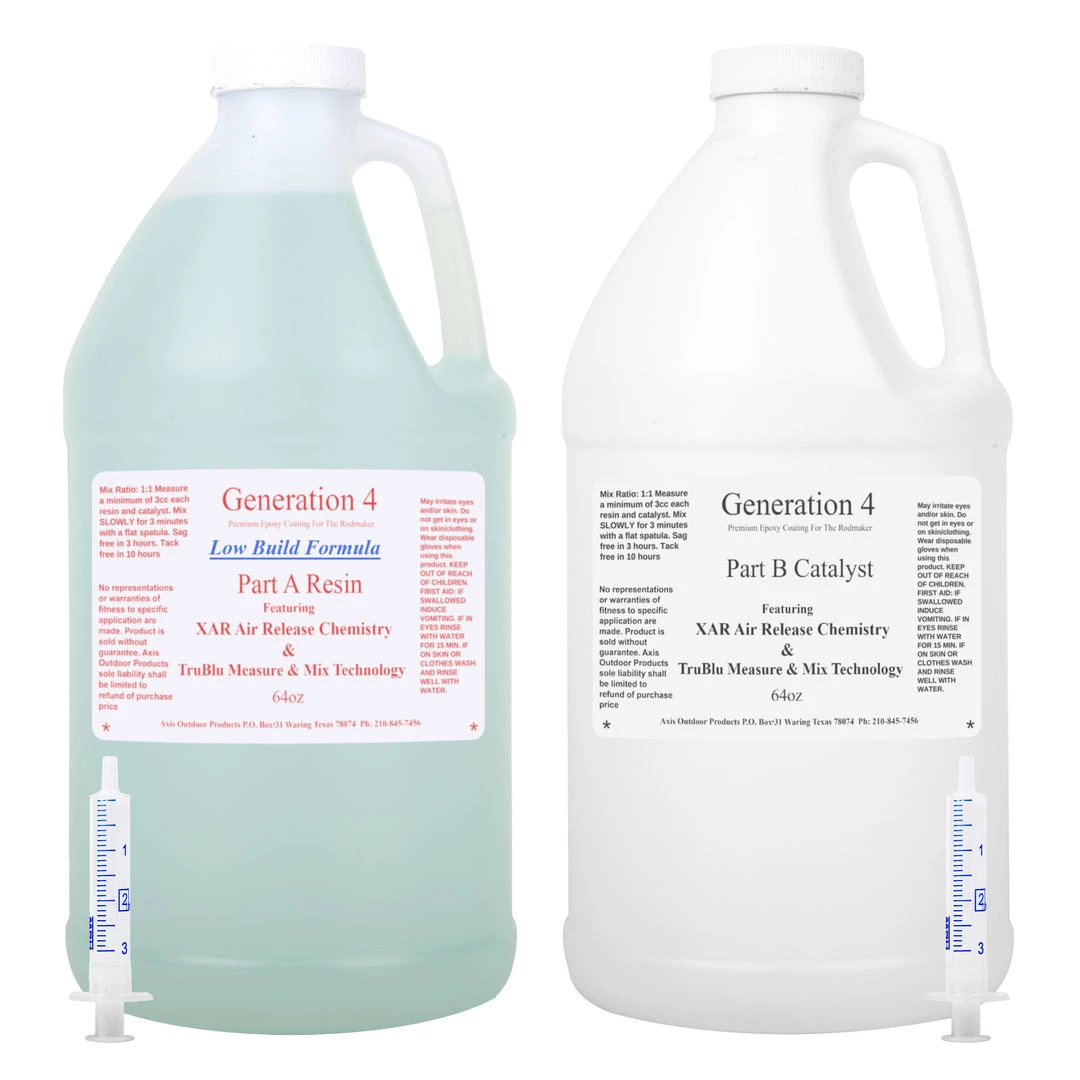 Generation 4 Low Build Finish Supplies