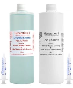 Generation 4 Low Build Finish Supplies