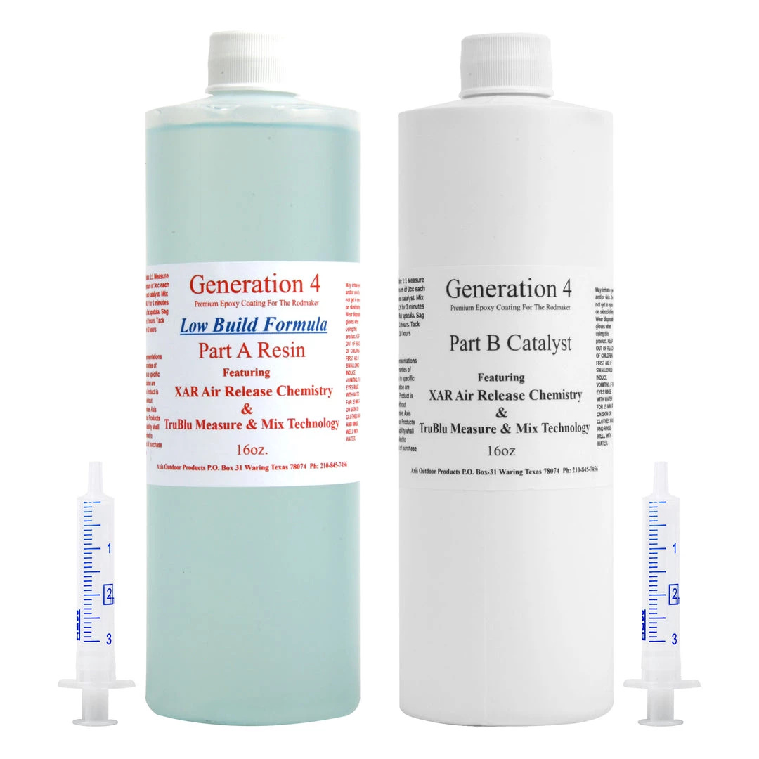 Generation 4 Low Build Finish Supplies