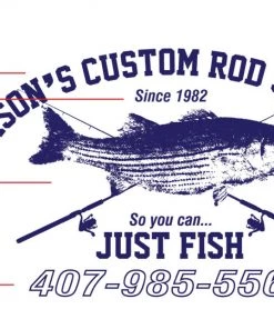 Mud Hole Gear Custom Hoodie: Vintage Distressed Fish And Rods