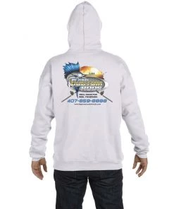Mud Hole Custom Hoodie: Jumping Marlin Gear