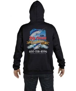 Mud Hole Custom Hoodie: Assorted Saltwater Gamefish
