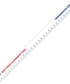 Equipment Metric Ruler Sticker For CRB Butt Wrap Alignment Tool