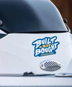 Supplies Mud Hole "Built Not Bought" Boat & Truck Decal