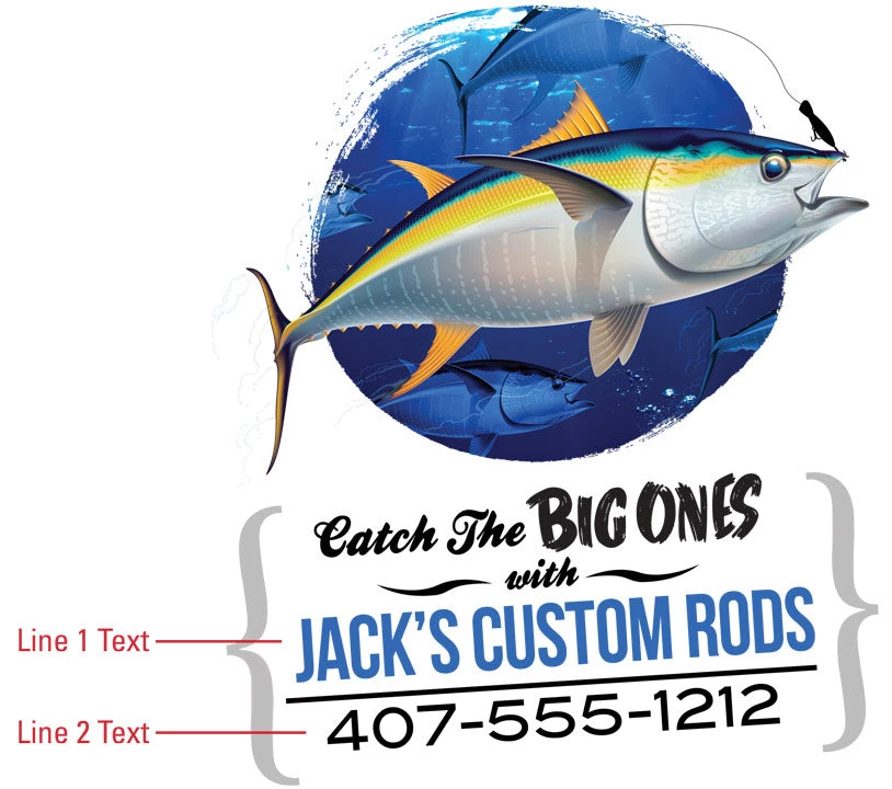 Mud Hole Personalized Can Koozie 017 Catch The Big Ones Gear