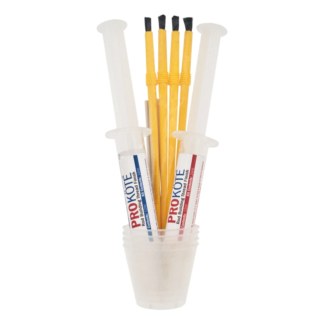 ProKote Supplies ProKöte Rod Building Thread Finish, Preloaded Syringe Kit