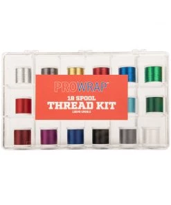 Supplies ProWrap 18-Spool Thread Assortment With Storage Box