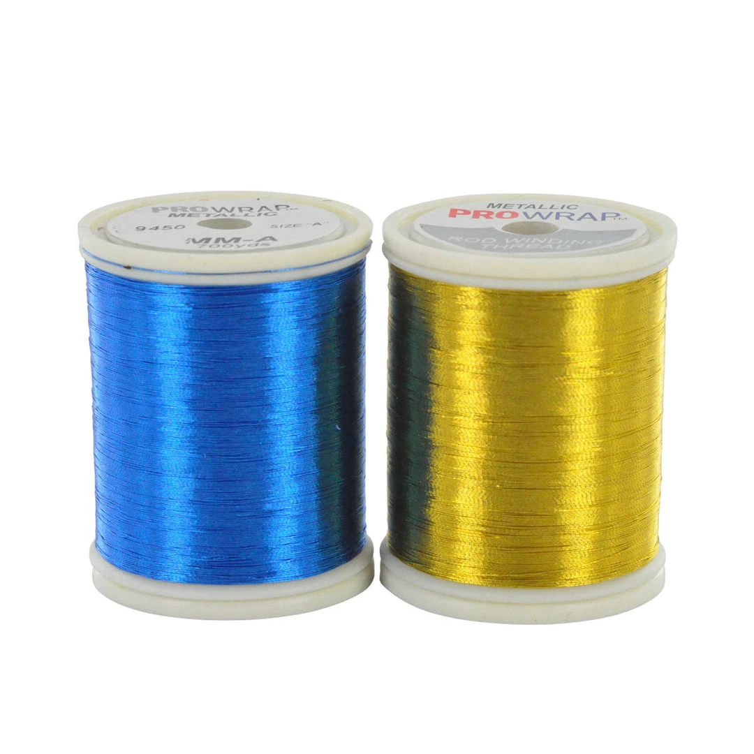 ProWrap Metallic Rod Winding Thread - Size D (1 Oz) Supplies