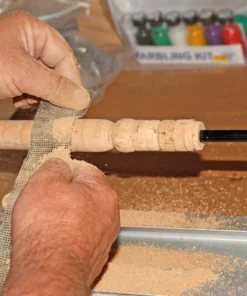 CRB Rod Builders Sanding Screen Grip Making