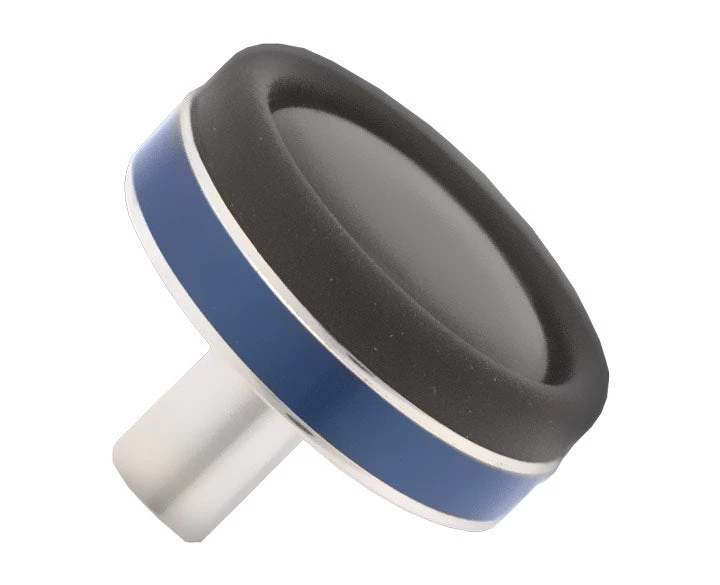 CRB Rubber Butt Cap With Designer Aluminum Trim Components