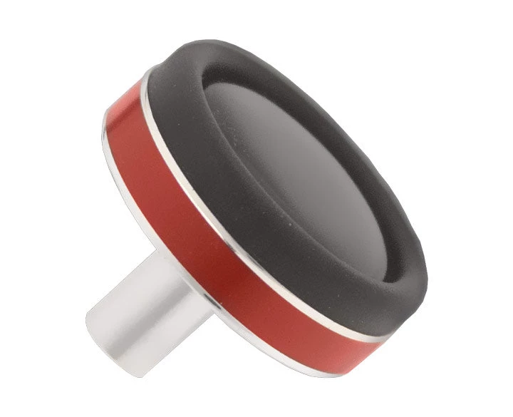 CRB Rubber Butt Cap With Designer Aluminum Trim Components