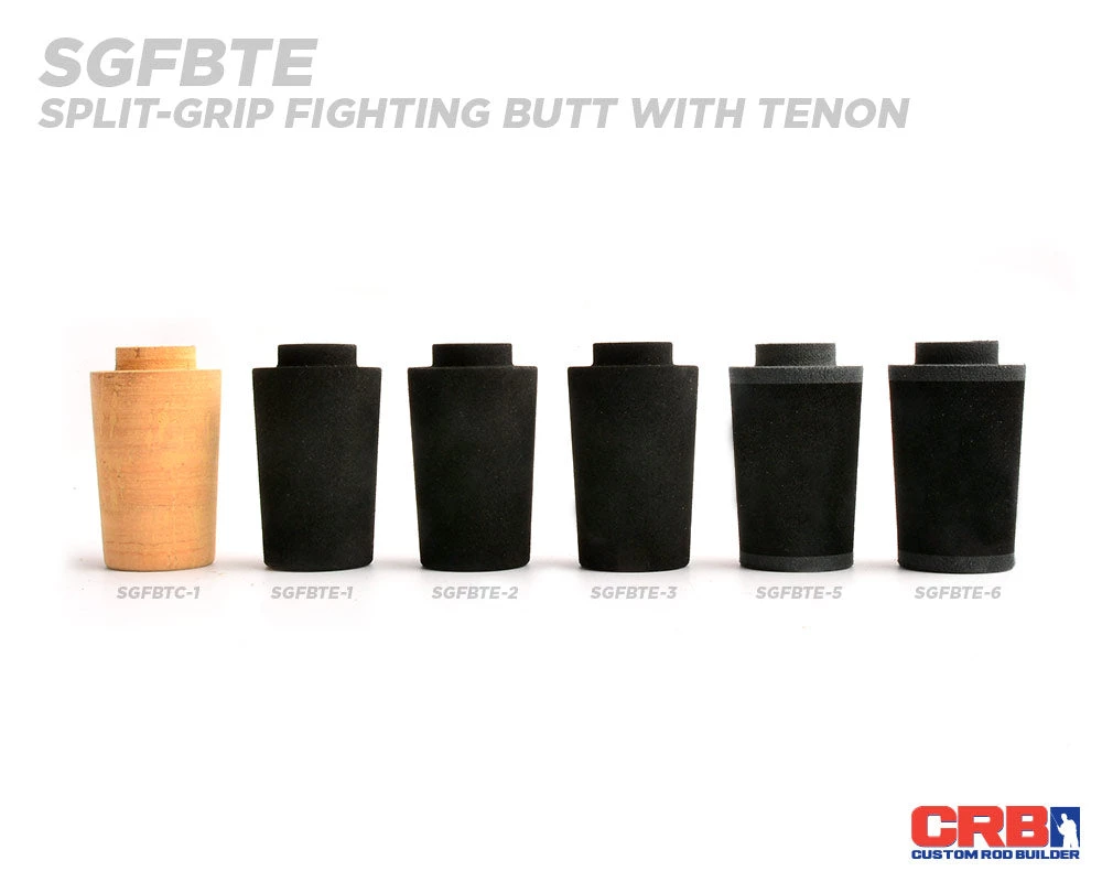 CRB Split-Grip Fighting Butt With Tenon Components
