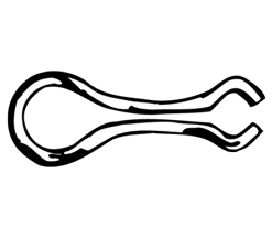 Do-It Stainless Steel Wire Eye, Size 0 Gear