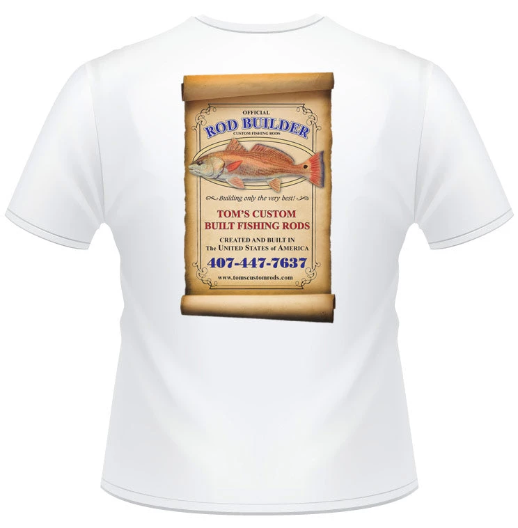 Mud Hole Custom T-Shirt: Wanted Poster With Gamefish