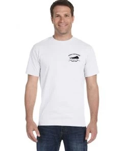 Mud Hole Custom T-Shirt: Vintage Distressed Fish And Rods Gear