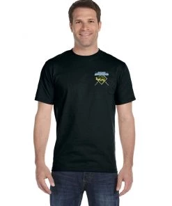Mud Hole Custom T-Shirt: Largemouth Bass Chasing Lure