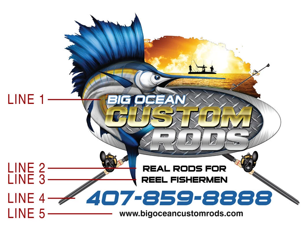 Mud Hole Gear Custom T-Shirt: Jumping Marlin