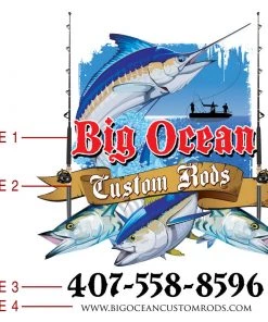 Mud Hole Gear Custom T-Shirt: Assorted Saltwater Gamefish