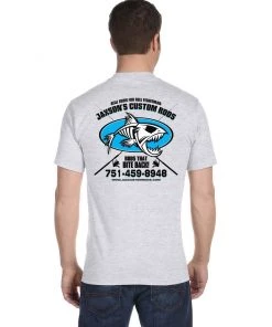 Mud Hole Custom T-Shirt: Fish Skeleton Gear