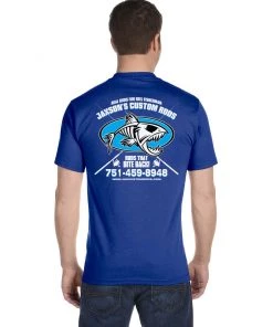 Mud Hole Custom T-Shirt: Fish Skeleton Gear