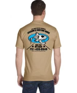Mud Hole Custom T-Shirt: Fish Skeleton Gear
