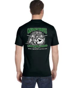 Mud Hole Custom T-Shirt: Green Bones
