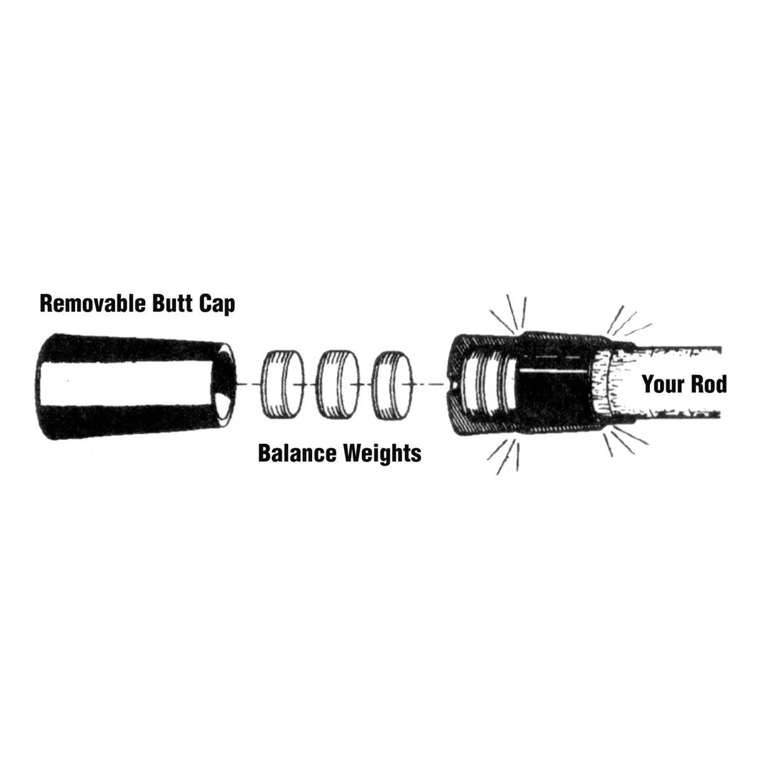 Mud Hole The Balancer Removable Butt Cap Components
