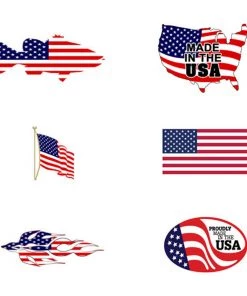 CRB Supplies American Heritage Rod Decals