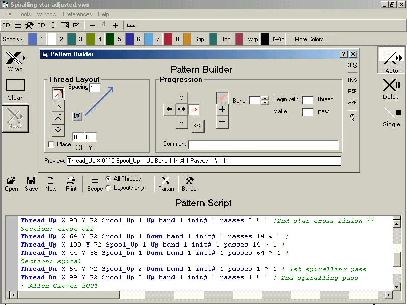 ThreadCentral Weaving Visual Wrap Software - Digital Download Voucher Card